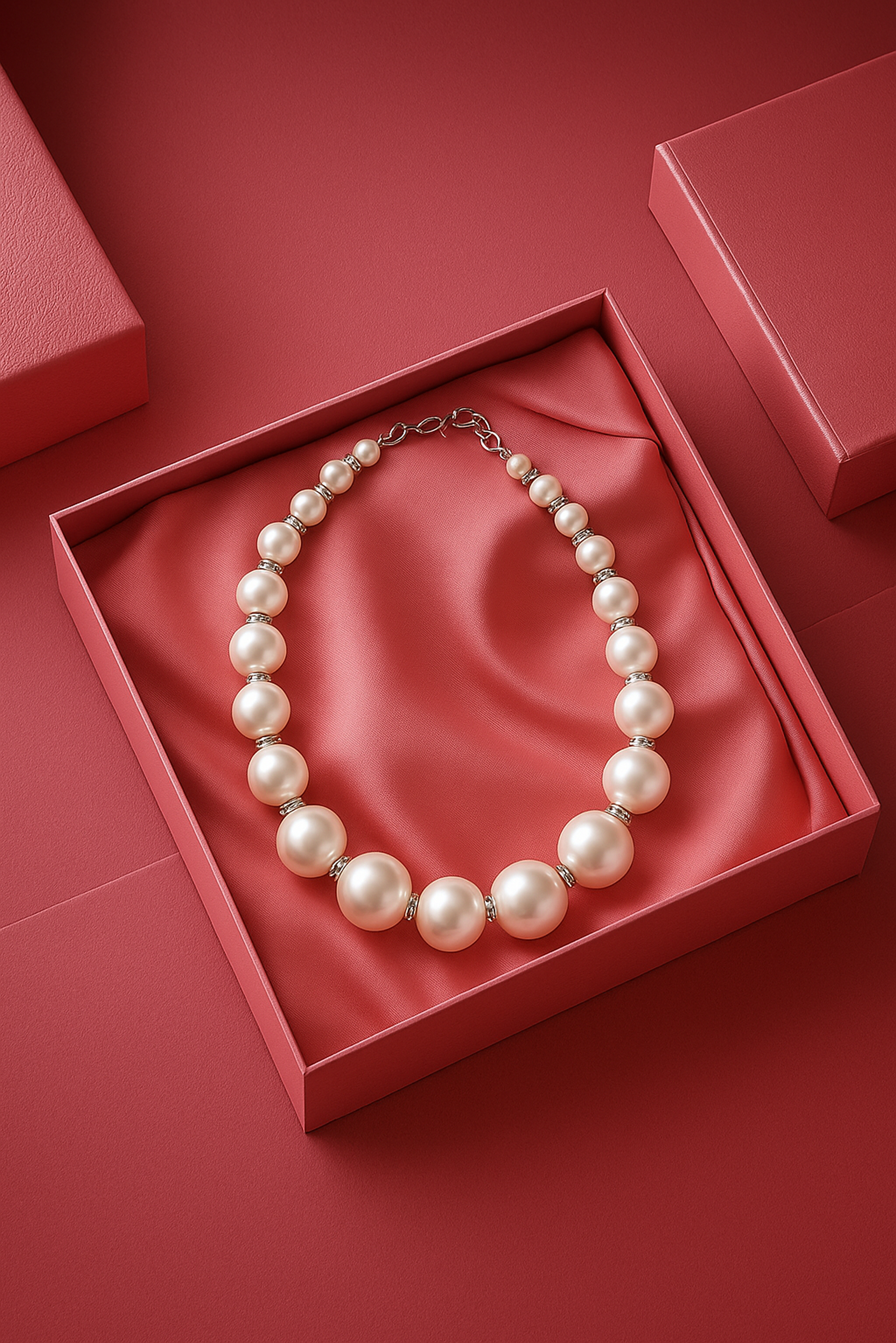 Elegant pearl drop necklace for Indian festive occasions and party wear, dainty gold and pearl jewellery – Flamingo India