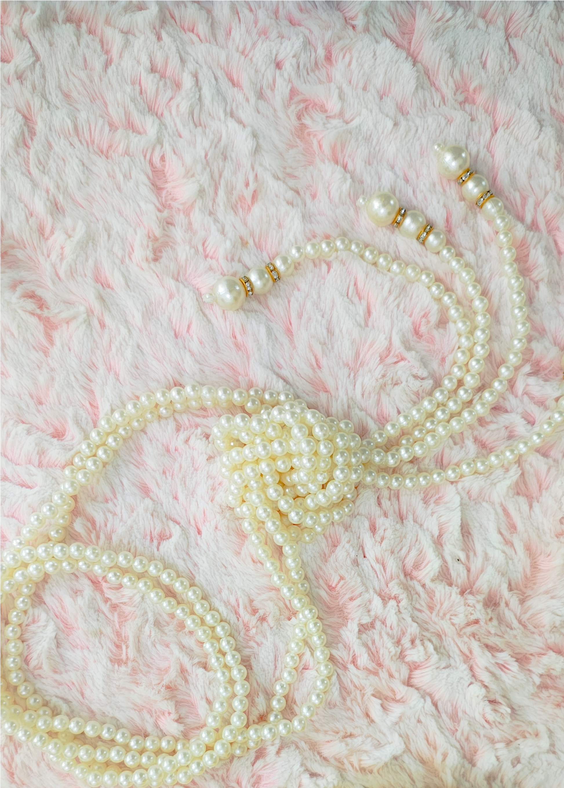 Pastel pearl necklace for Indian girls, perfect Raksha Bandhan gift for sister or Diwali jewellery styling – Flamingo Fashion India