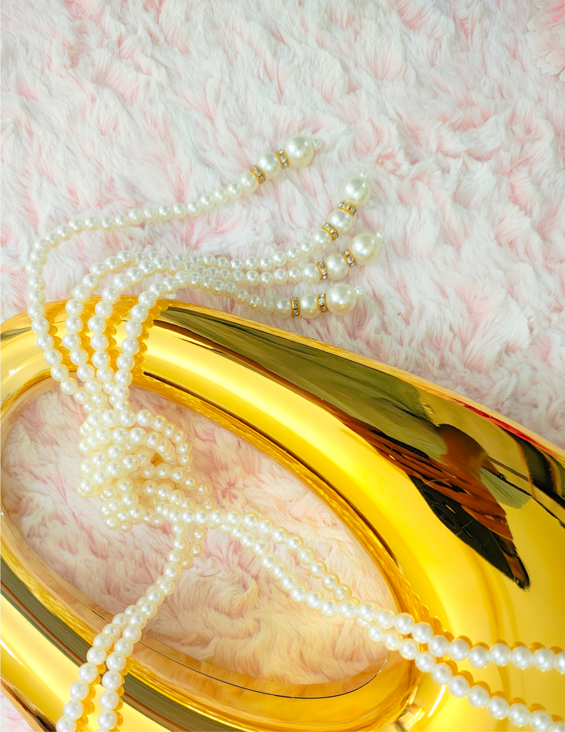 Pastel pearl necklace for Indian girls, perfect Raksha Bandhan gift for sister or Diwali jewellery styling – Flamingo Fashion India