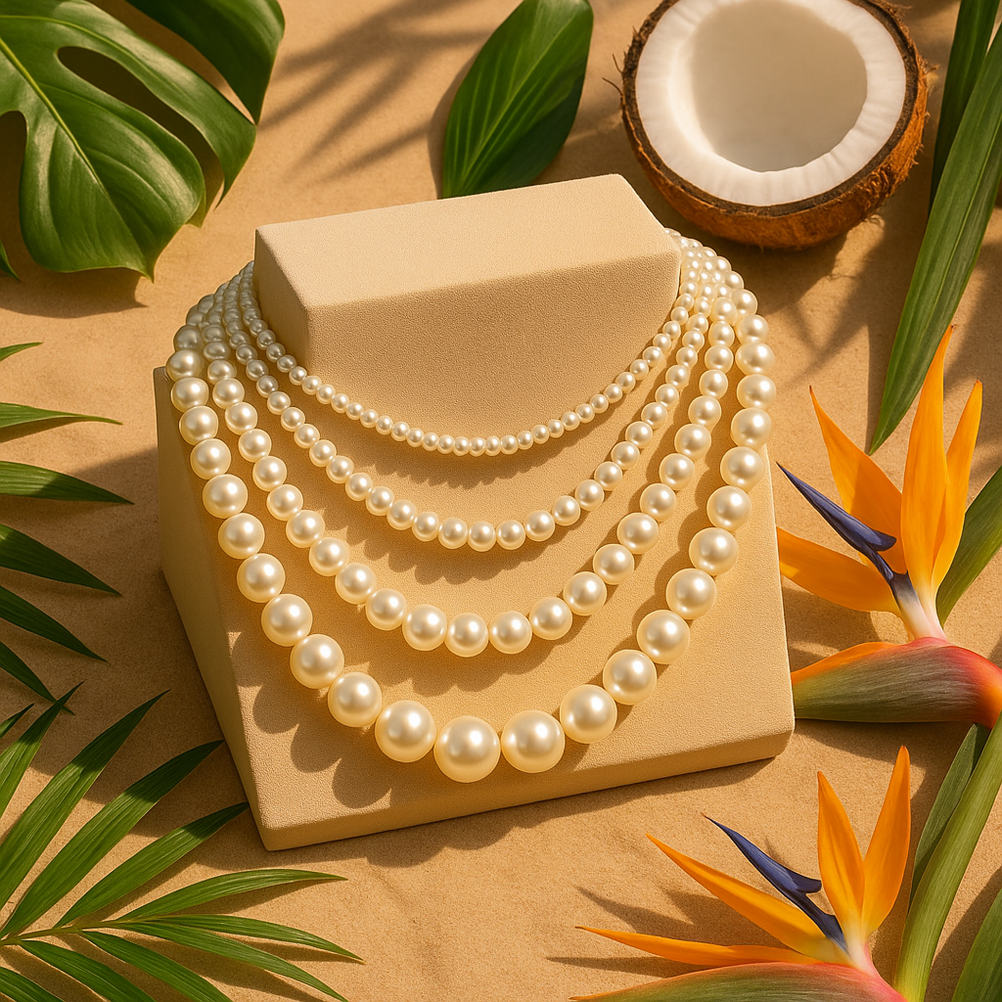 boho pearl necklace
lagoon-inspired accessories
nature themed jewellery
earthy toned necklace india